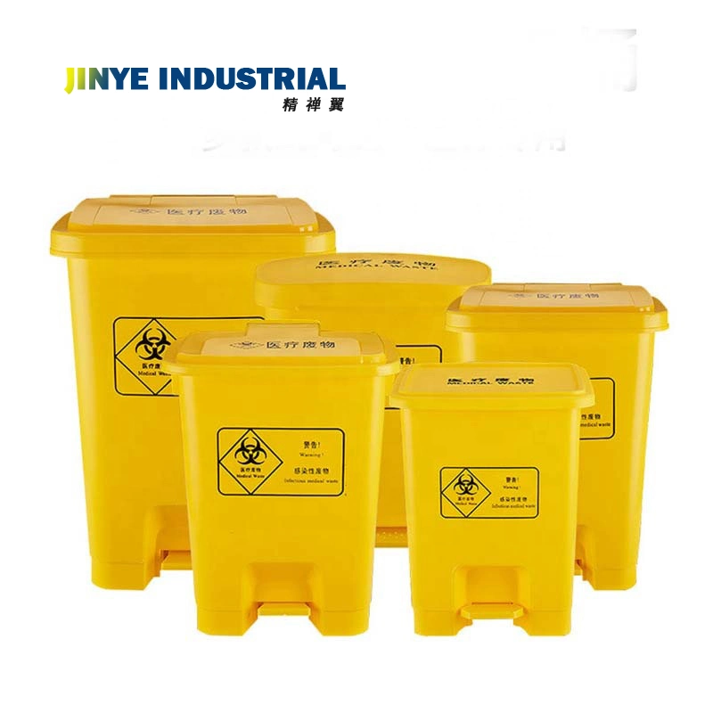 Plastic Trash Bin Dustbin Recycle Garbage Cans Recycling Medical Waste Containers