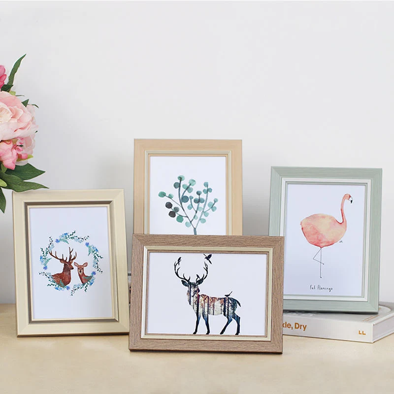 Beautiful Home Decoration and Promotional Gift Environmental Plastic Picture Frame