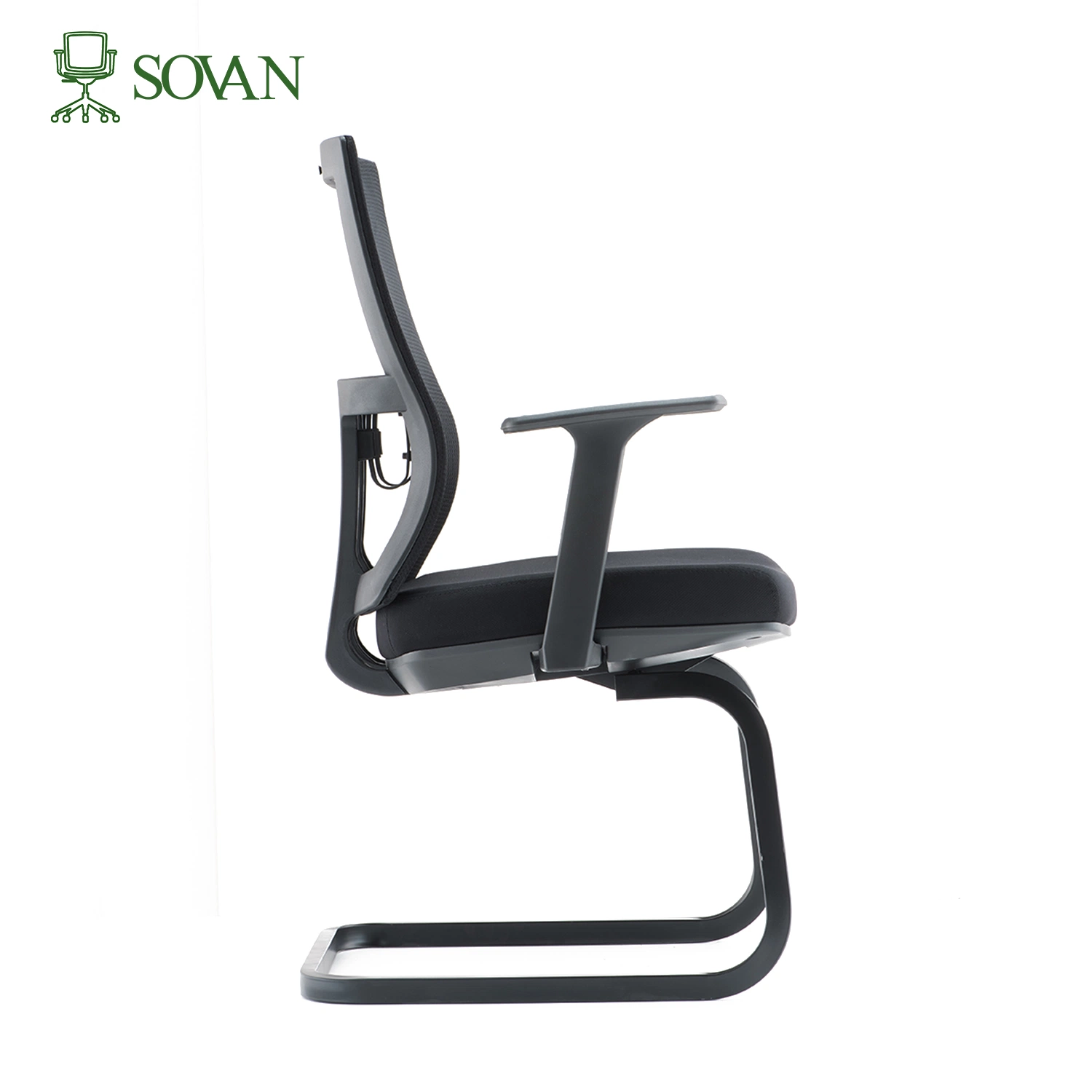 Wholesale Light MID Back Swivel Desk Chair Mesh Lumbar Support Desk Computer Office Chair