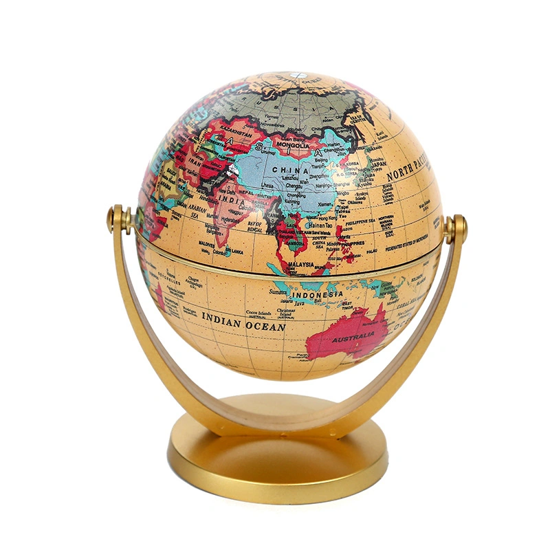 High-Precision Teaching Aids Illuminated Stand - 13 Inch Tall World Globe