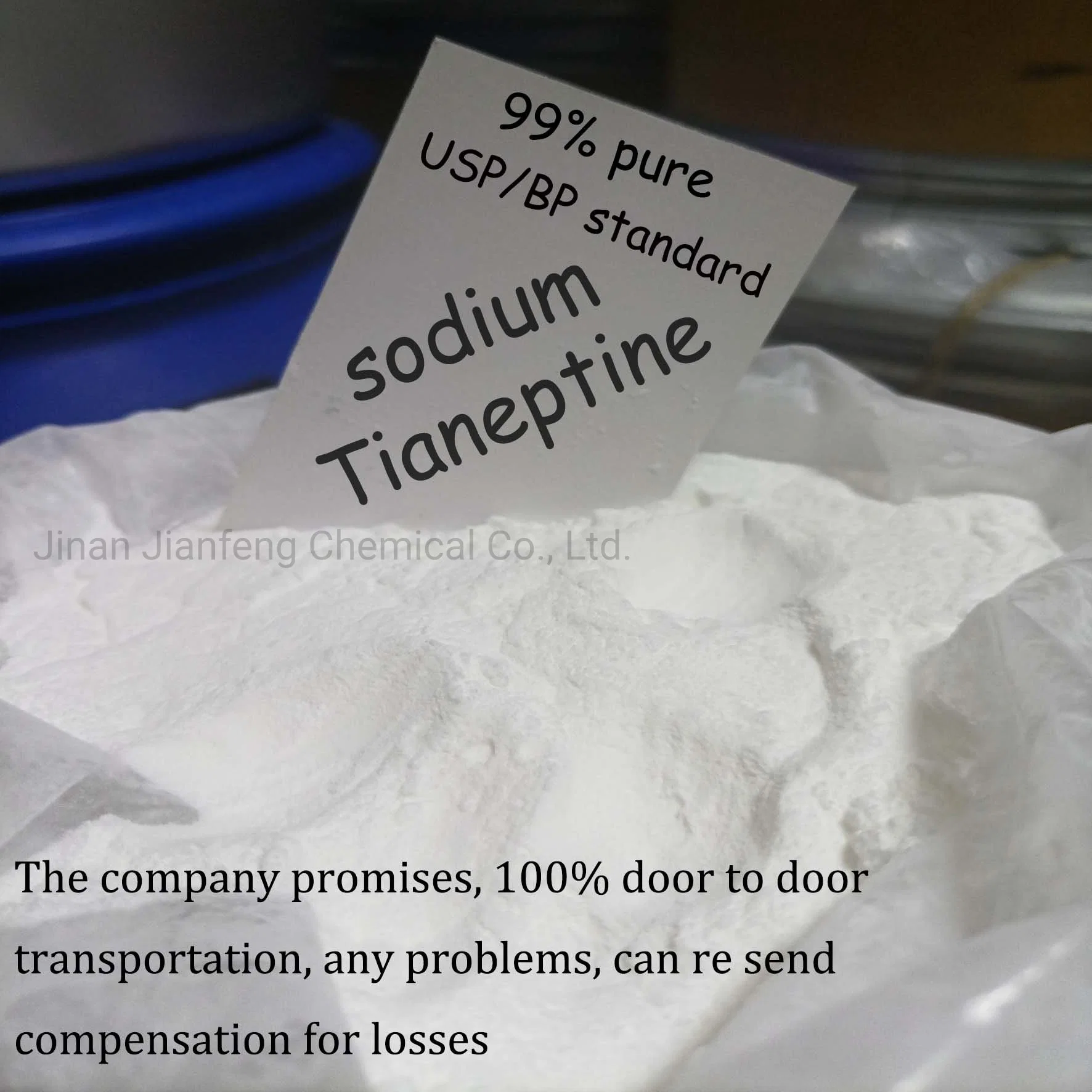 Jianfeng Chemical Wholesale/Supplier 99 Pure Powder Tianeptine Sodium Salt