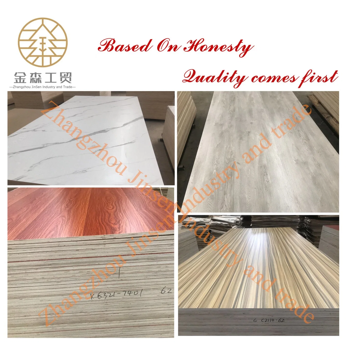 Building Materials Melamine Plywood for Furniture Manufacture Very Good Quality