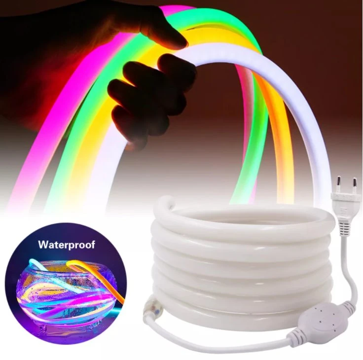 Waterproof Flexible RGB LED Neon Strip Light
