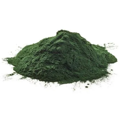 Aditivo alimentar Spirulina e Chlorella Extraia em pó