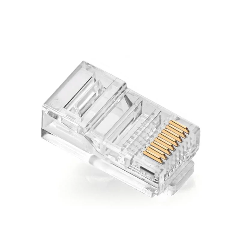 RJ45 CAT6 8p8c Feed Through Connector CAT6 Shielded RJ45 UTP