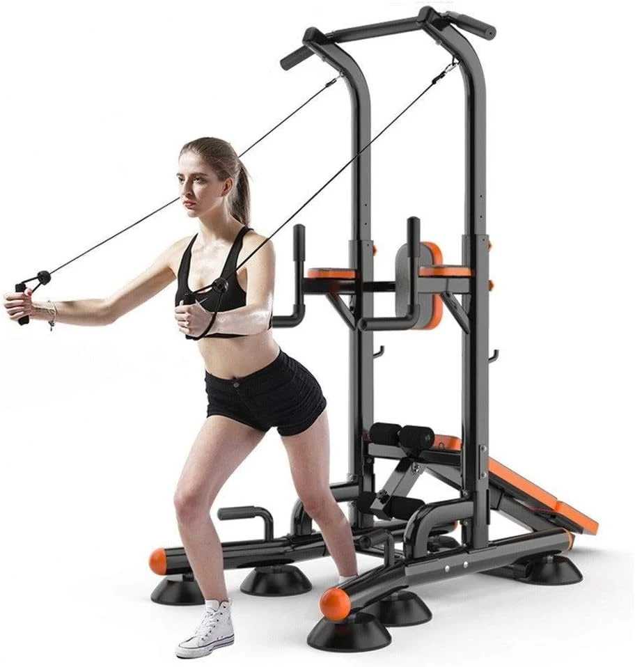 Squat Rack Gewicht Tisch Familie Pull-up Fitness-Tool-Set für Erwachsene Trainingsausrüstung für interne horizontale Stange