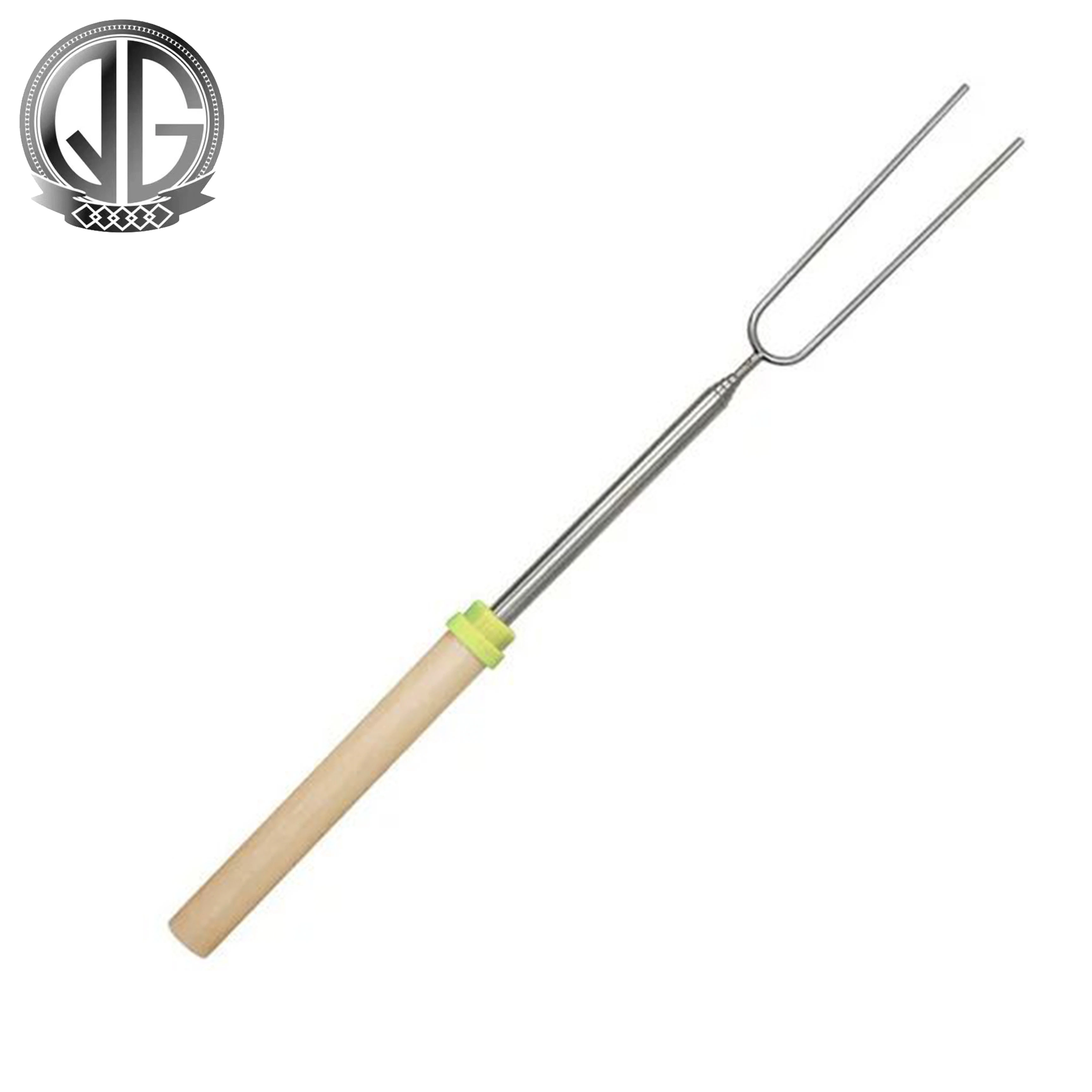 Wholesale/Supplier Telescopic Roasting Barbecue Fork for Marshmallow and Hot Dog