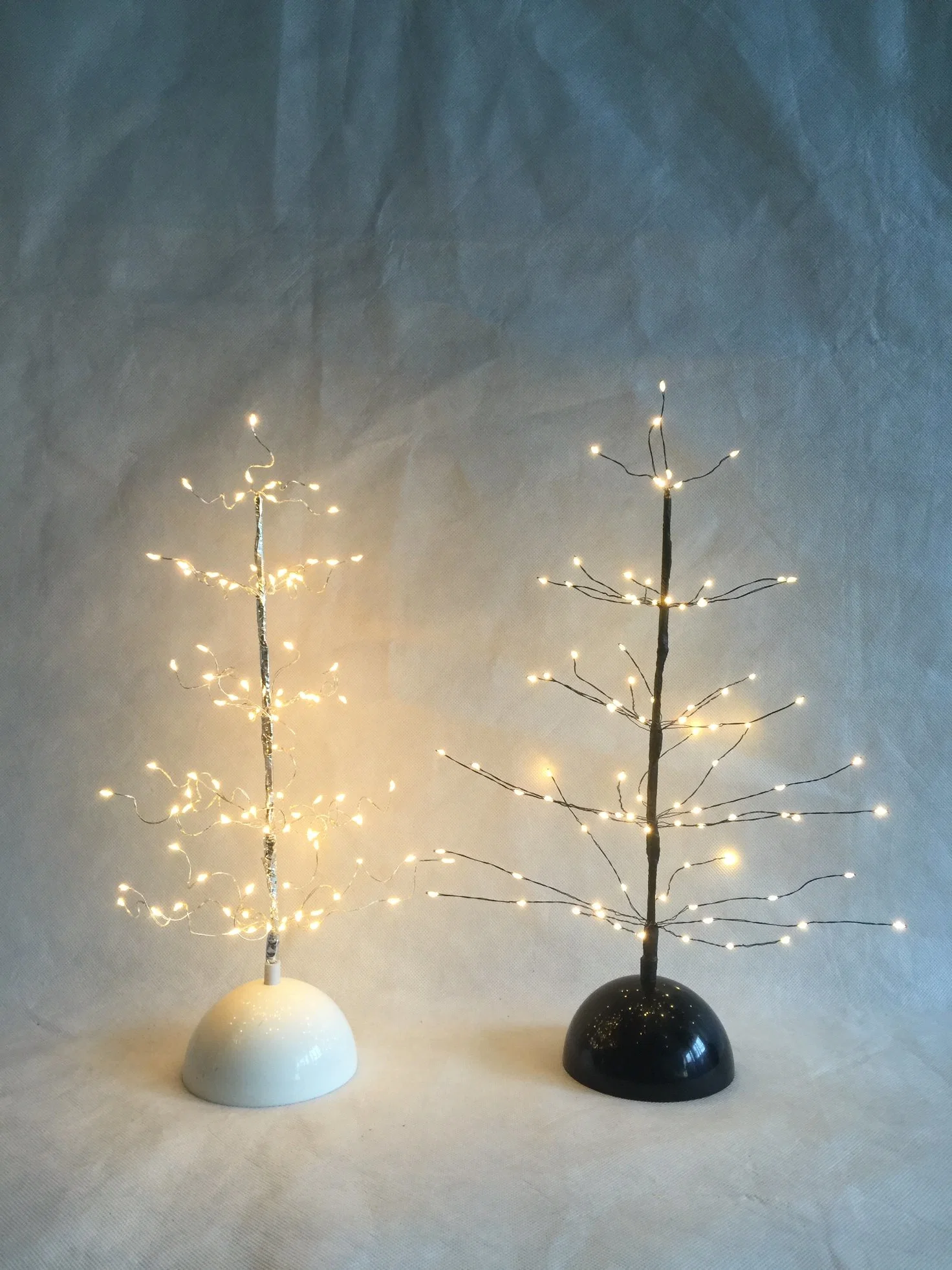 DIY Baum Kupferdraht LED Beleuchtung Weihnachtsdekoration