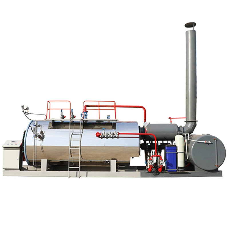 Chaudière à vapeur diesel horizontale entièrement automatique pour l'industrie textile.