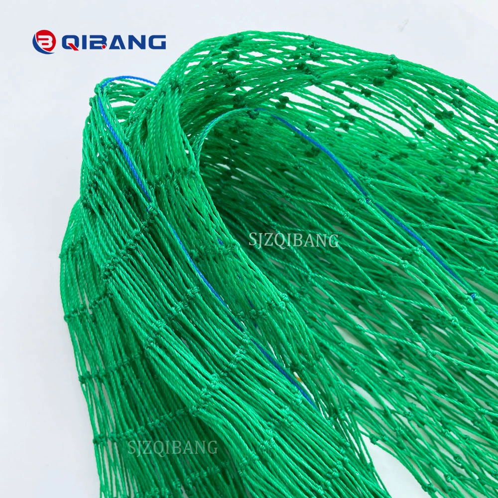 Strong UV Protection Knotted PE Poly Lobster Trap Nylon Multifilament Hunting Drag Gillnet Ring Big Fishing Net