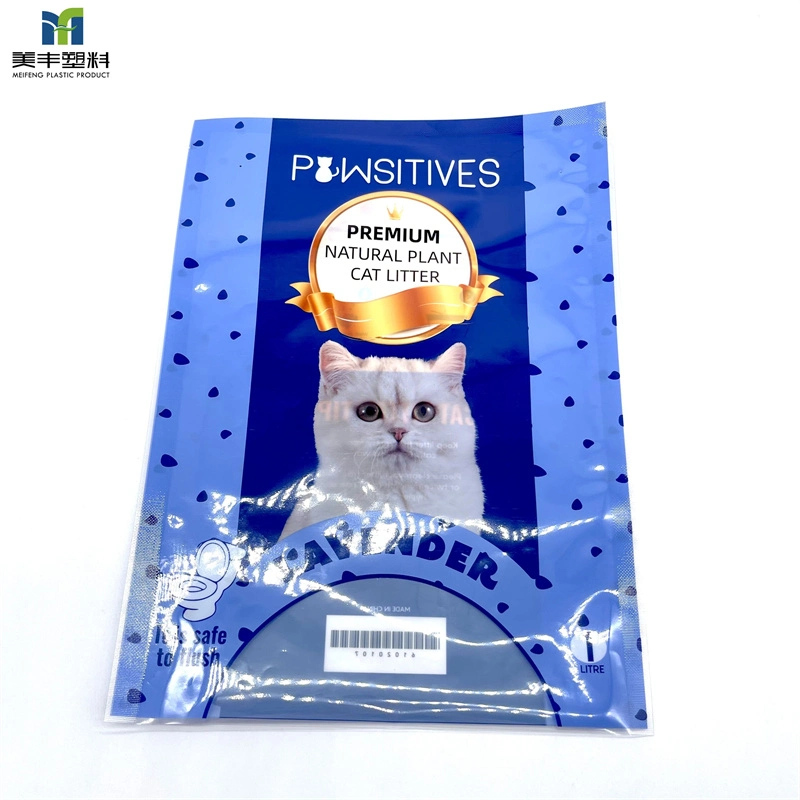 Gravure Printing Digital Printing Cosmetic Pet Food Cat Litter Supply Product Packaging Bag