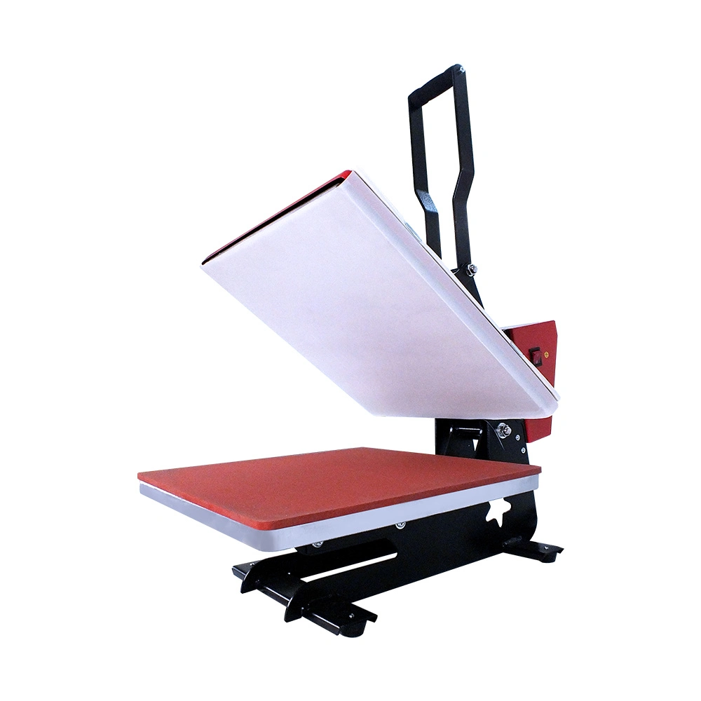 Clamshell Heat Press with Unique U-Shaped Base T-Shirt Printing Transfer Machine