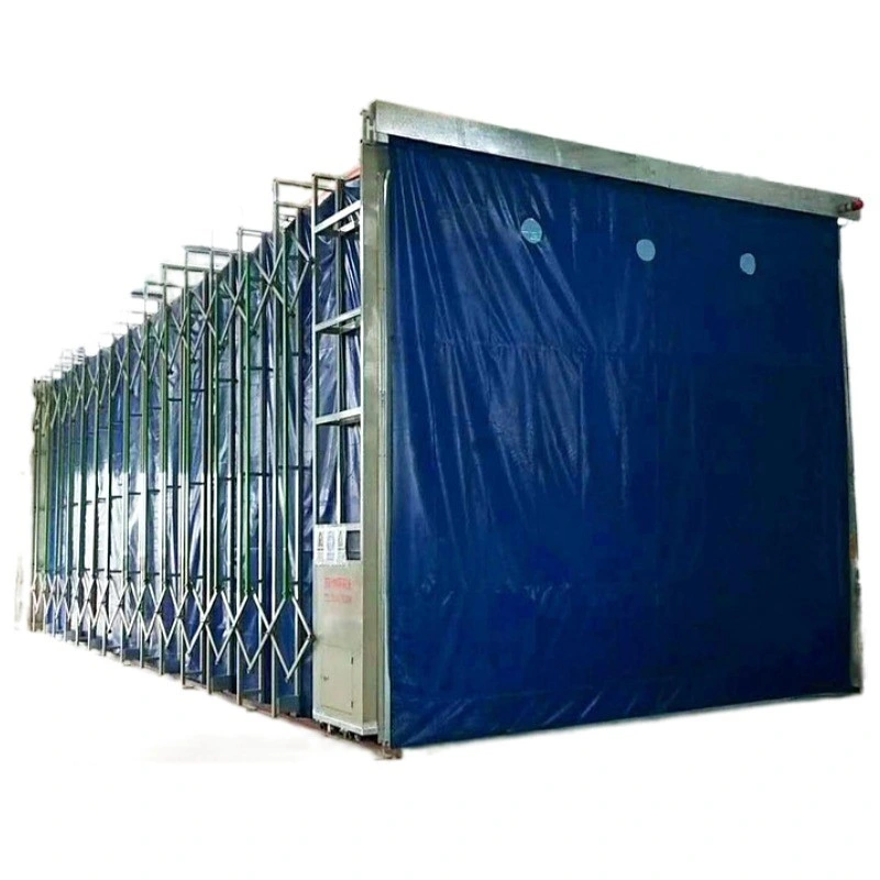 Mobile Telescopic Retractable Painting Booth Spray Room CE Approved