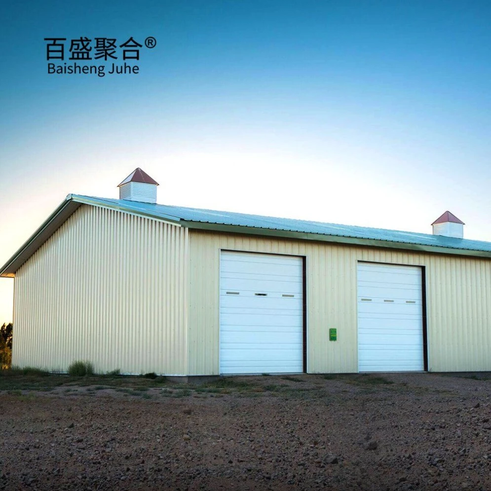 Light Steel Structure Office Warehouse Workshop Fabricated Building