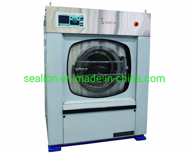 Sea-Lion 50kg Industrial Laundry Equipment Washing Machine Price for Hotel, Hospital