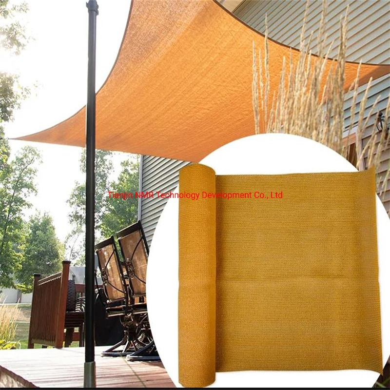 Outdoor Carport Shading Net Ew Material HDPE Sunshade Sail Color Sunshade Net Outdoor Garden Park Sunshade Sunscreen Spot Supply