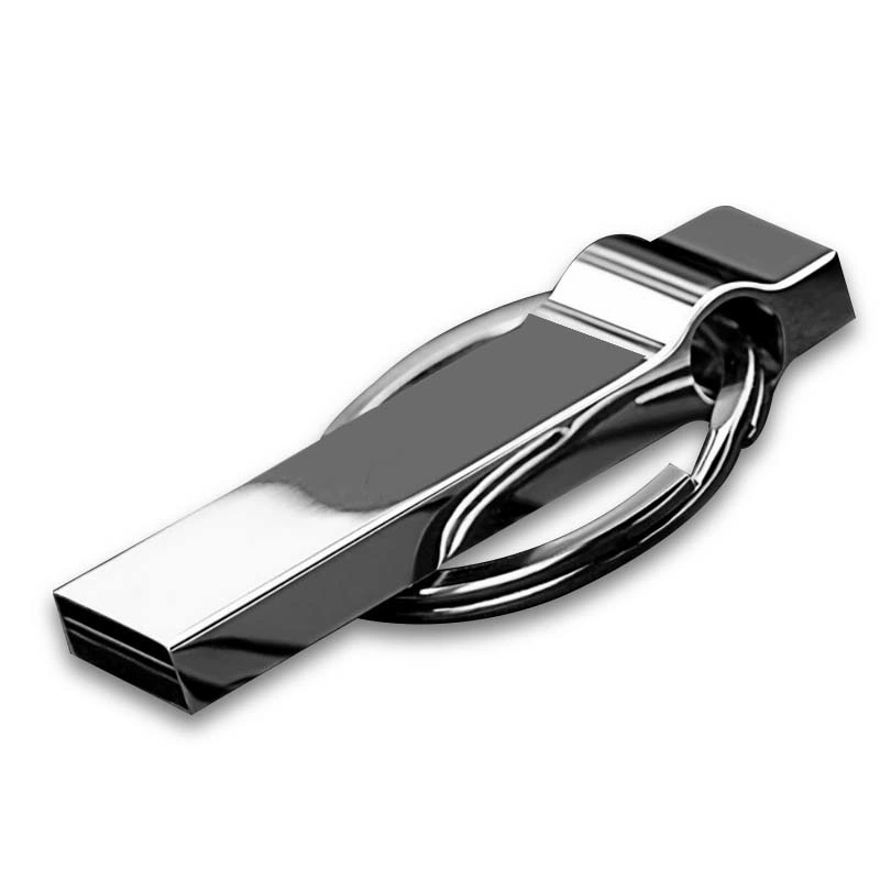 Metal-chave Pen Drive USB com o logotipo a Laser personalizada de armazenamento USB