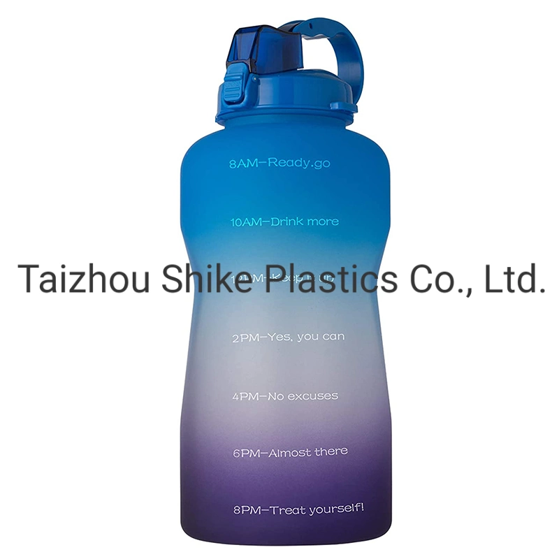 Custom Logo BPA Free Tritan Kunststoff leer große Sport Getränk 4 Liter 2000ml 1 Gallone 2 Liter Wasserflasche