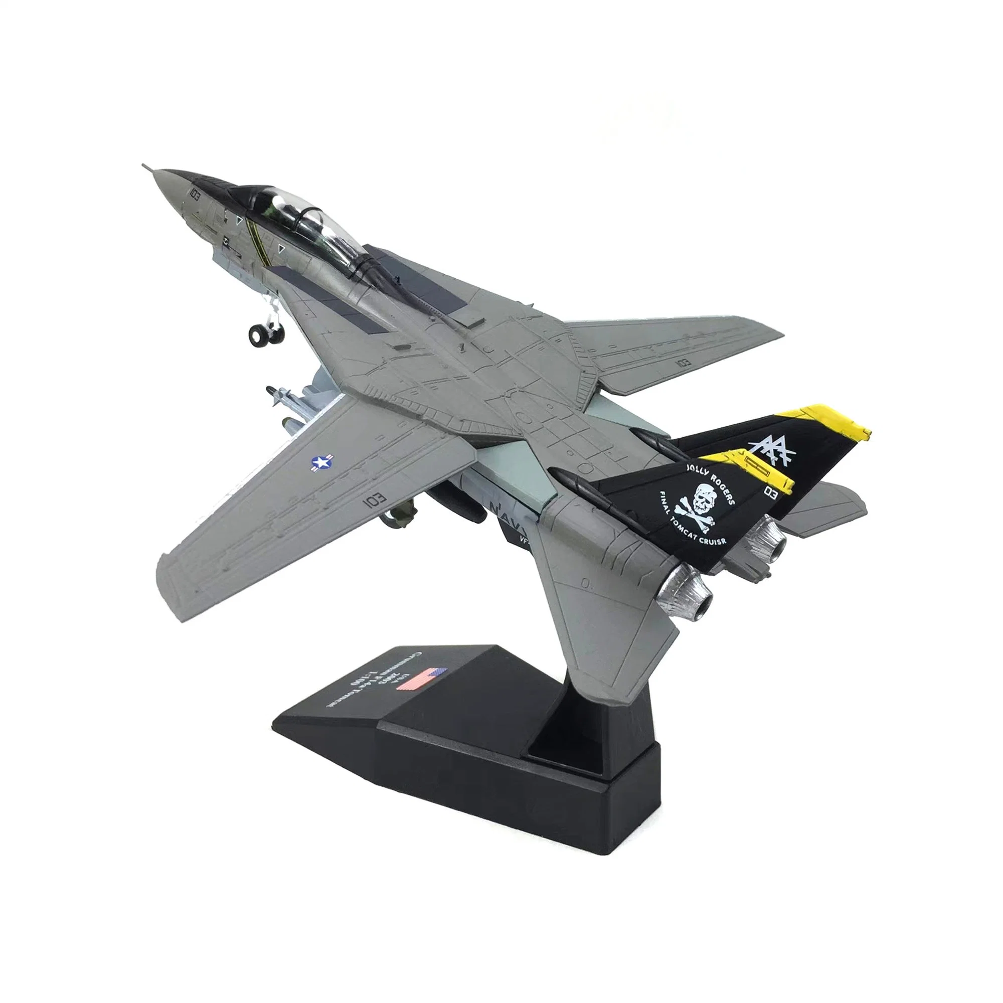 Sr-71 Blackbird Vehicle (1: 200 Scale) Black Raptor Attack Plane Diecast Airplane Model