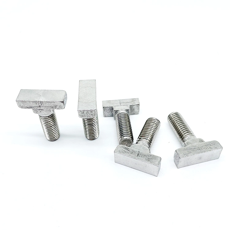 Stainless Steel T Slot Shaped Track Bolt for Solar Roof Mounting T-Bolt