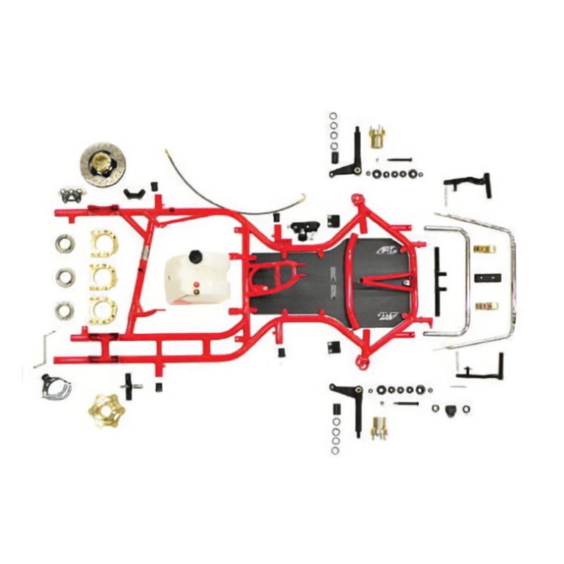 Fabrica piezas personalizadas Go Kart piezas de aluminio CNC piezas de mecanizado Karting Piezas de repuesto de tuerca roscada