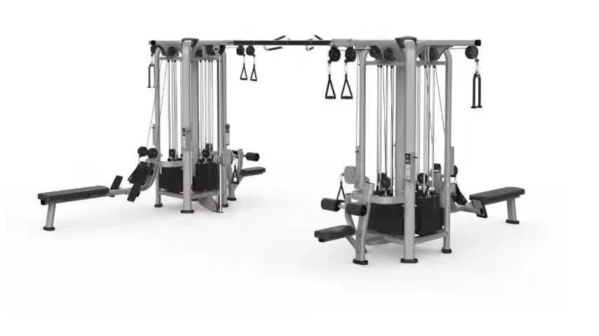 2020 Nouveau design multifonction 8 postes Gym Training Equipment