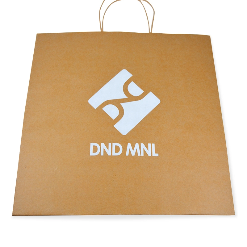 Novo design do saco de papel Kraft com saco de papel de alta qualidade, Papel Comercial Bag Dom moda Maleta