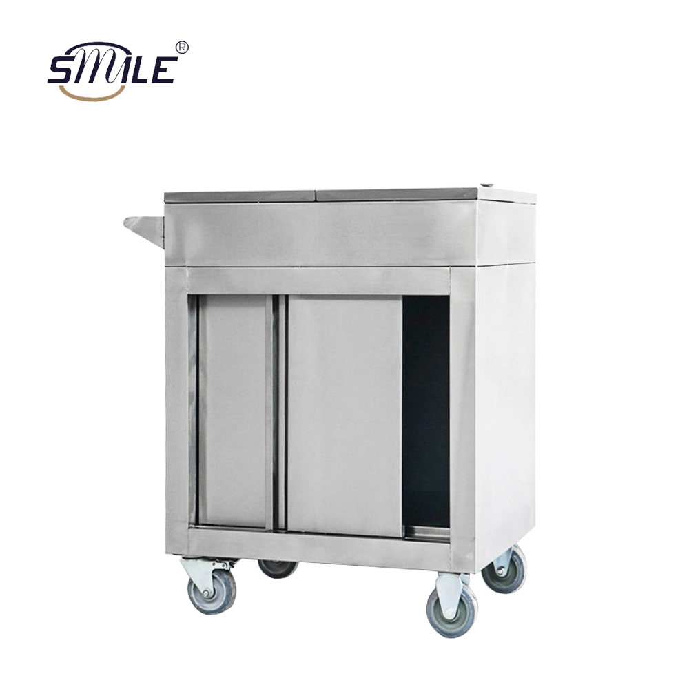 Custom Stainless Steel Medical Trolley/Hospital Stainless Steel Cart