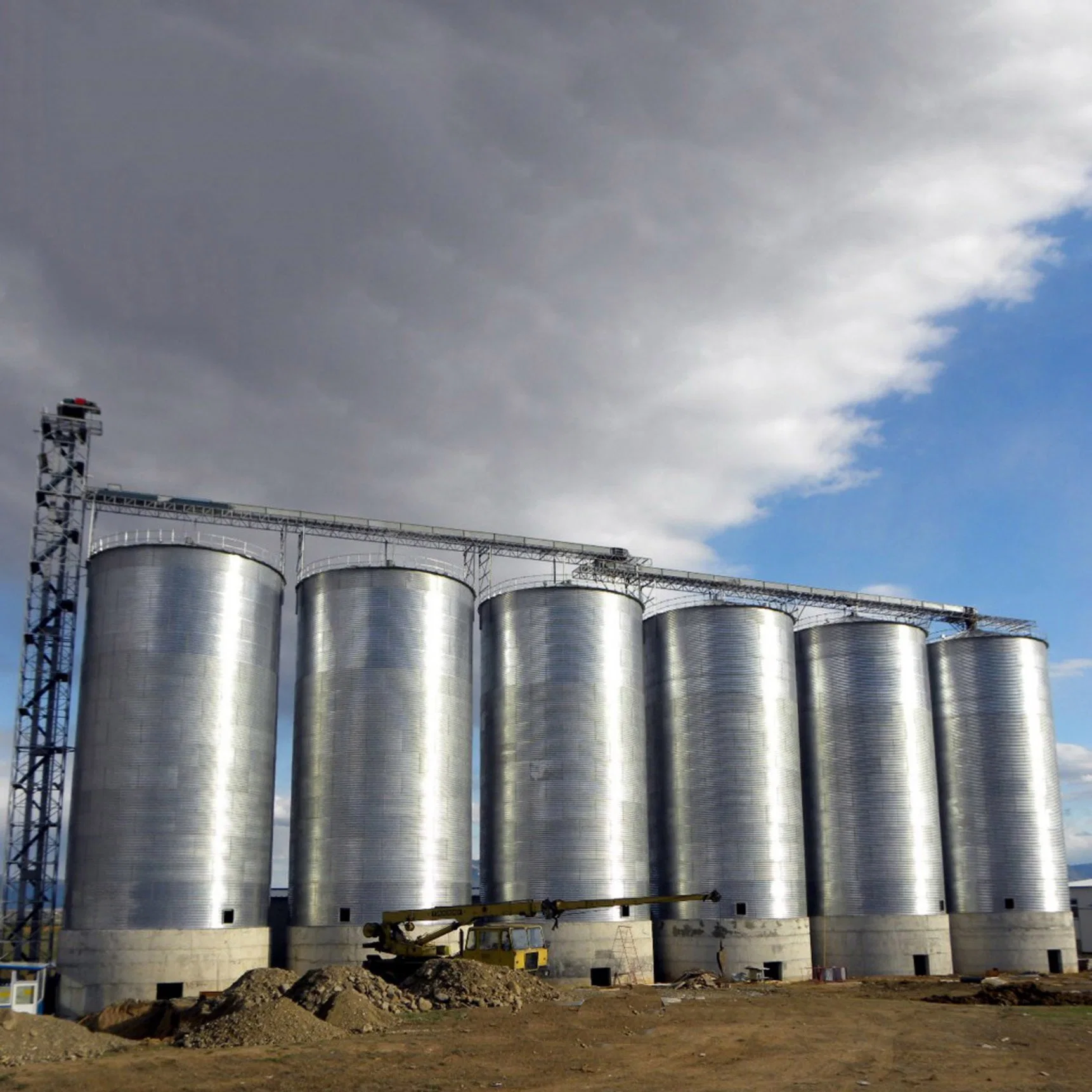 Galvanzied Corn Storage Steel Silo for Sale