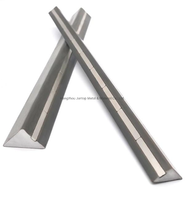 Chanfro de aço magnético triangular 10X10 para cofragem de betão pré-fabricado