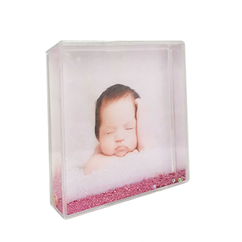 Wholesale/Supplier Plastic Snow Globe Photo Frame