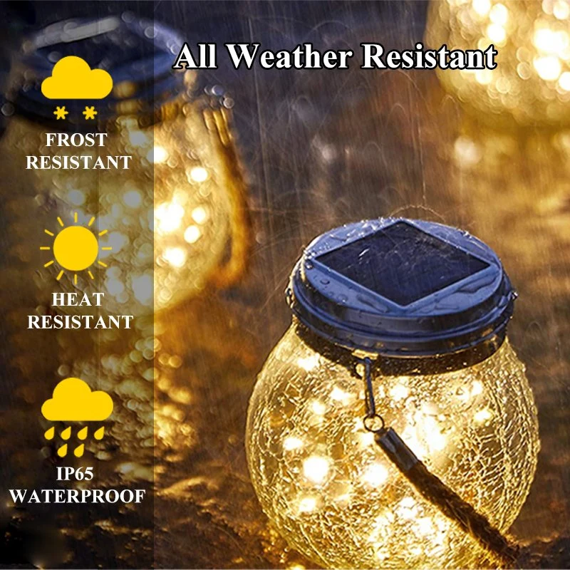 2-5% Rabatt Dekorative Landschaft Flasche Fairy Lights Wasserdicht LED Solar Hängender Globus