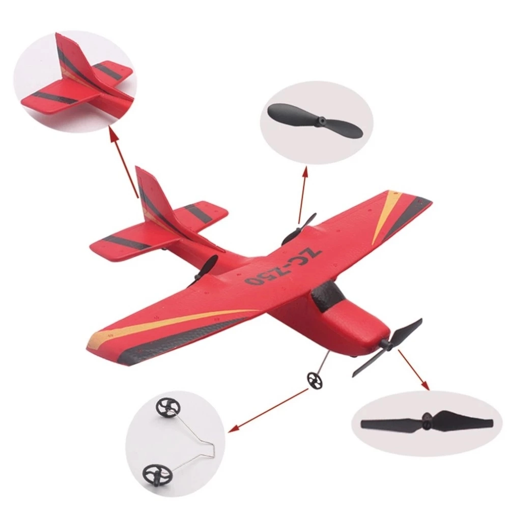 2.4GHz Electric Radio Control Outdoor Toys Foam RC Glider Airplane RTF with Gyro