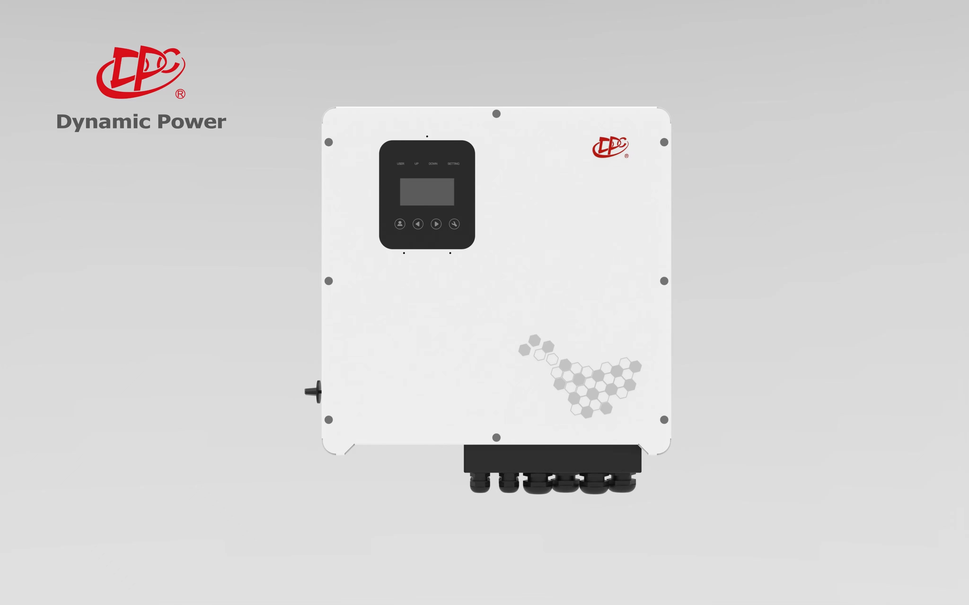 Pure Sine Wave 12kw Three Phase High Battery Voltage Hybrid Inverter IP65