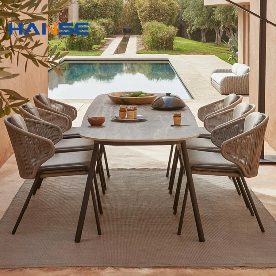 Metal Furniture Outdoor Furniture Patio Classical Furniture Sets Waterproof Bistro Combination Aluminum Chairs Table