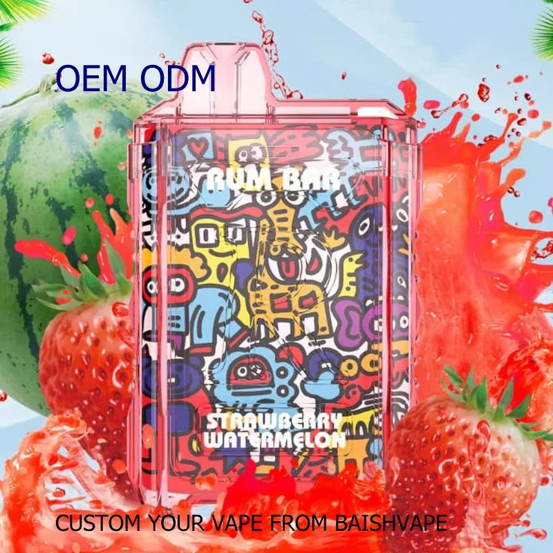 Zbood Personalizar sabor de fruta certificado TPD Alien Bou PRO V2 Electrónica CIG desechable VAPE