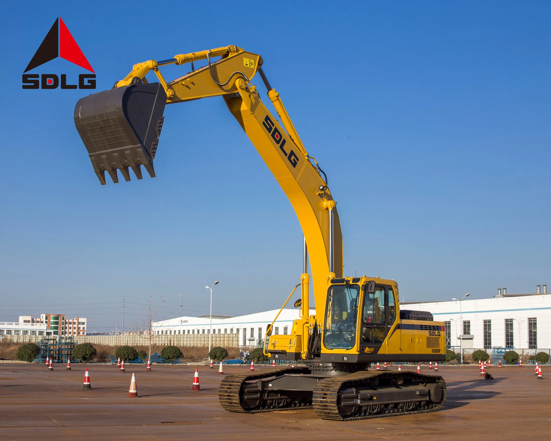 Sdlg 36t-E6300f Medium Hydraulic Excavator with Double Pump