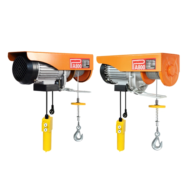 Portable Wire Rope Small Winch PA125gk-1000kg Mini Electric Hoist