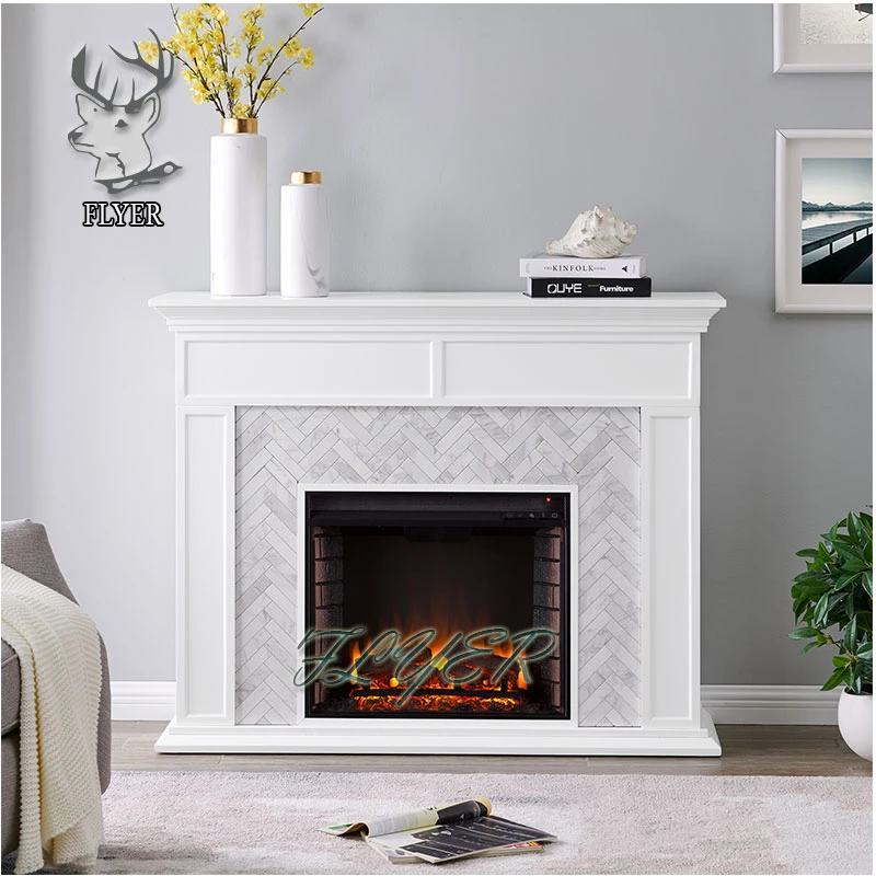 High quality/High cost performance European Style White Antique Religious Stone Marble Fireplace Wood Burning Stove
