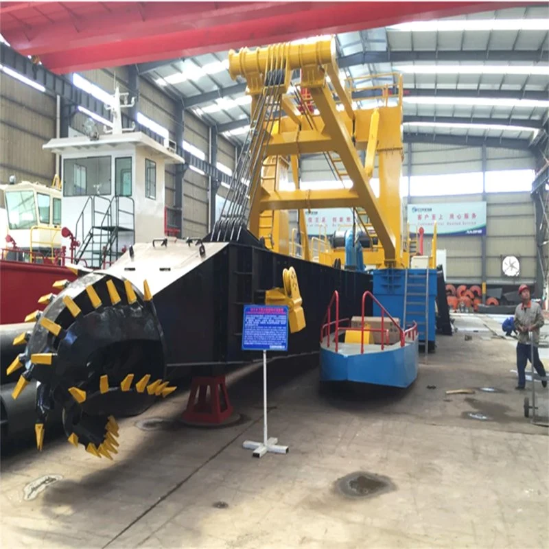 Diesel Engine Power Cutter Suction Dredger Used in River and Lake