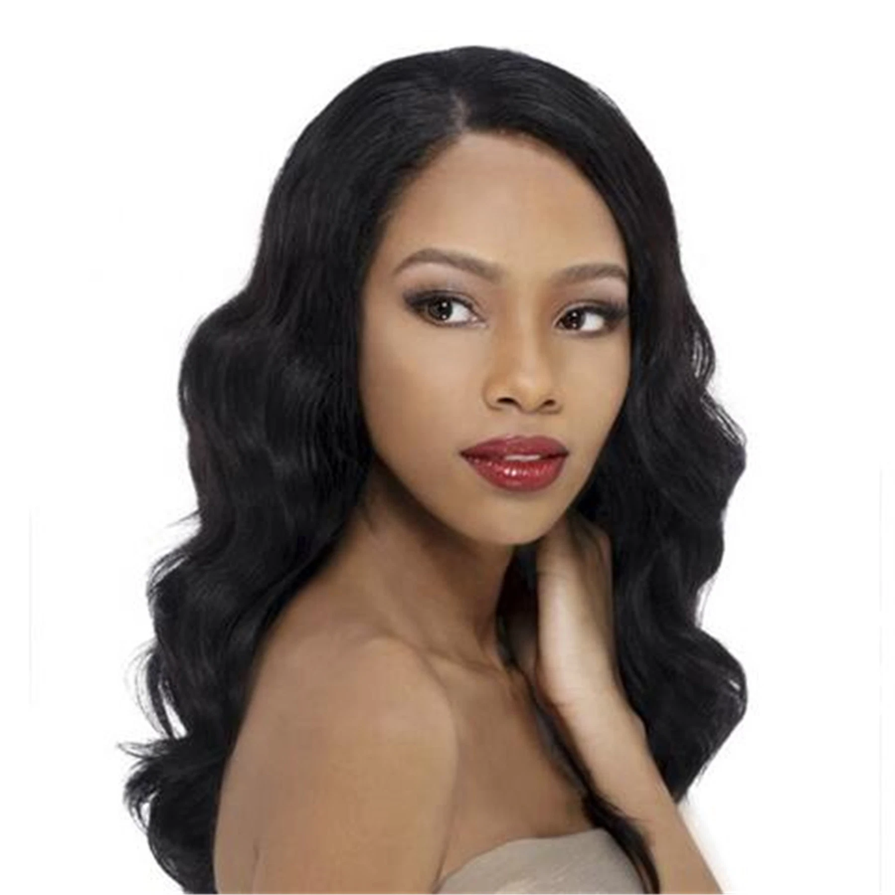 40xwholesale cheveux humains Wigs 100% brut Mink Virgin Hair alignés Mèche de cheveux humaine