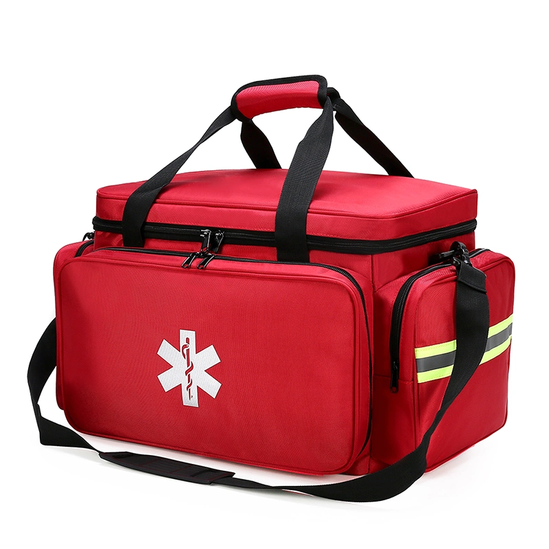 Safety Standard Various Red Emergency First Aid Kit Bag