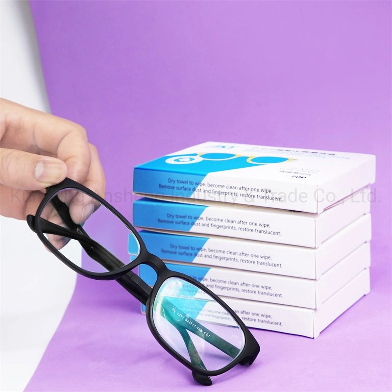 Antifog Glasses Wipe Eyeglass Anti Fog Tiisue, Glass Lens Clean Wet Wipes for Computers Screen Phone Screen Keyboard Tablet