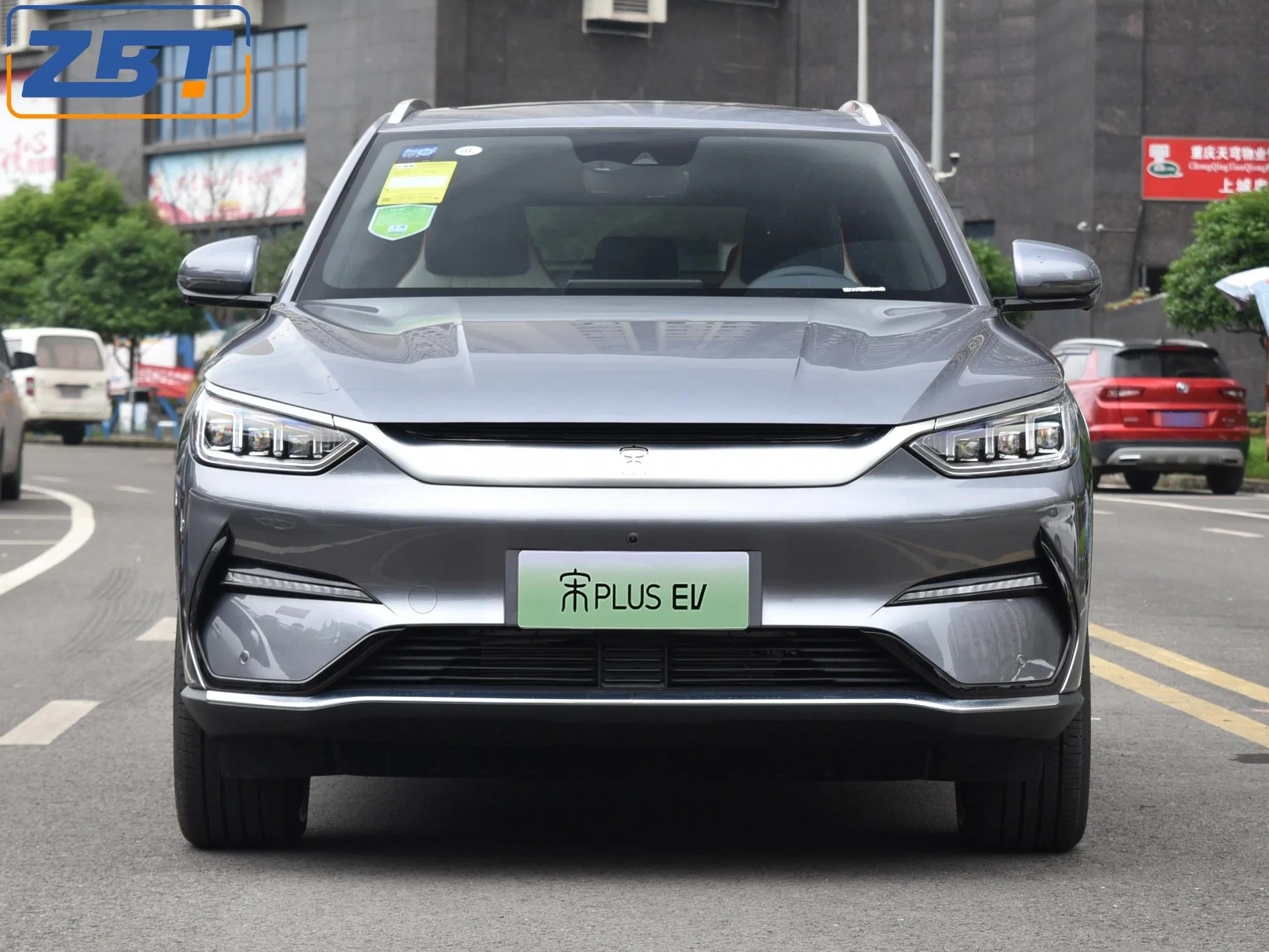 High Speed Byd Motor Auto Song Plus PRO Dm EV Preheat Battery Private Car 4X2 SUV Electric Vehicle with LED Headlights