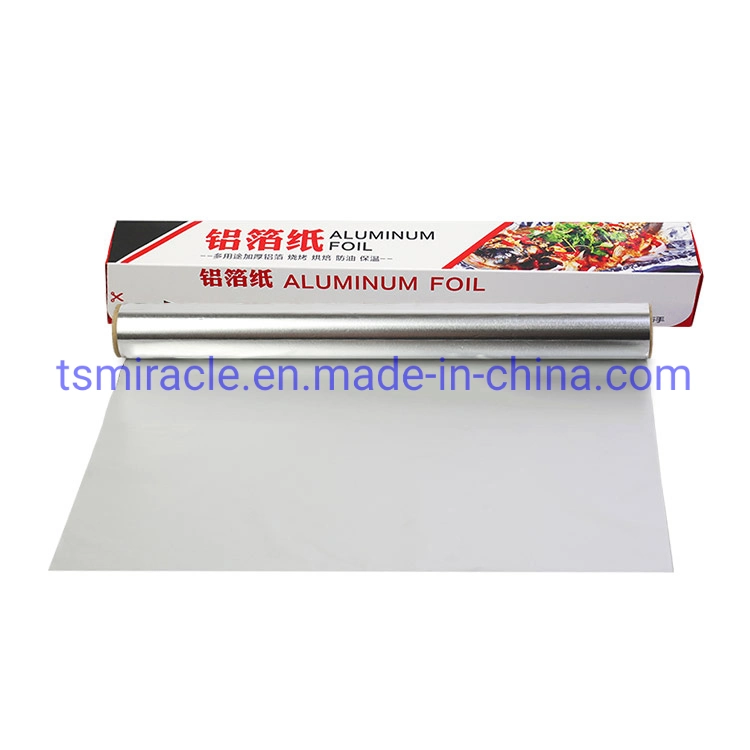 Paper Catering Tin Foil Oven BBQ Grill Baking Tinfoil Paper Aluminum Matt Baking Heavy Duty Aluminum for Food Packaging Roll