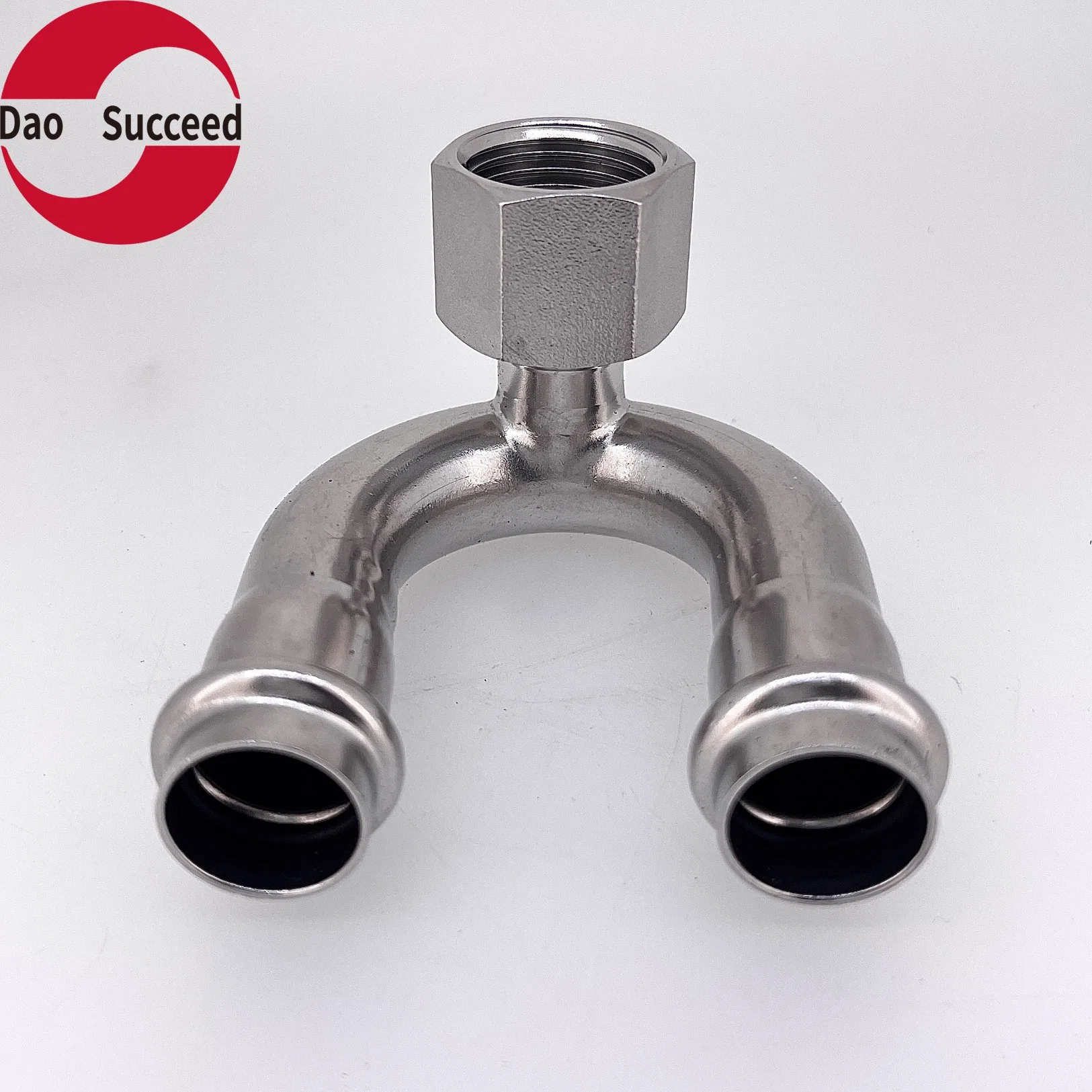 304 316L Stainless Steel Internal Screw Elbow Fittings U-Type Female Thread Fitting