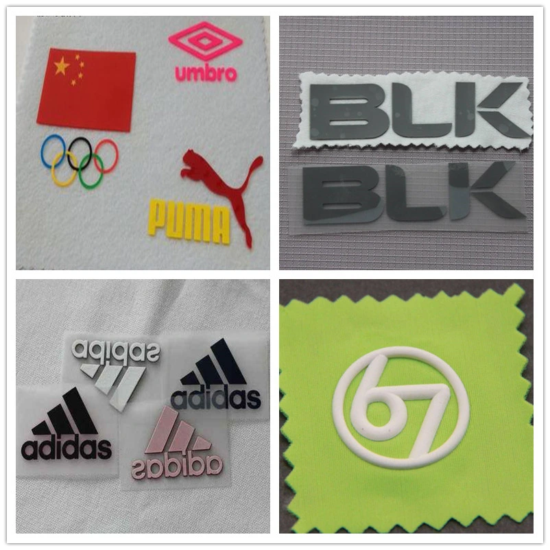 Silicone Heat Transfer Printing 3D PVC Rubber Silicone Clothing Label High Density Heat Transfer Embossing Machine