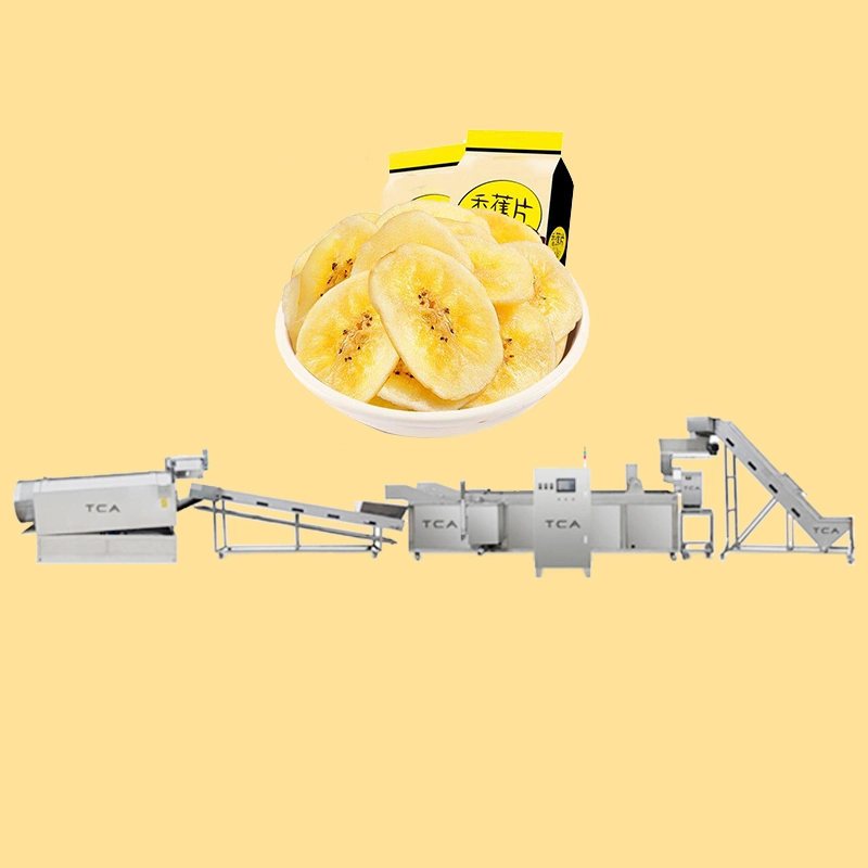 20-50kg/H Shop Farm Banana Chips Plantain Chips Making Machines Banana Chips Processing