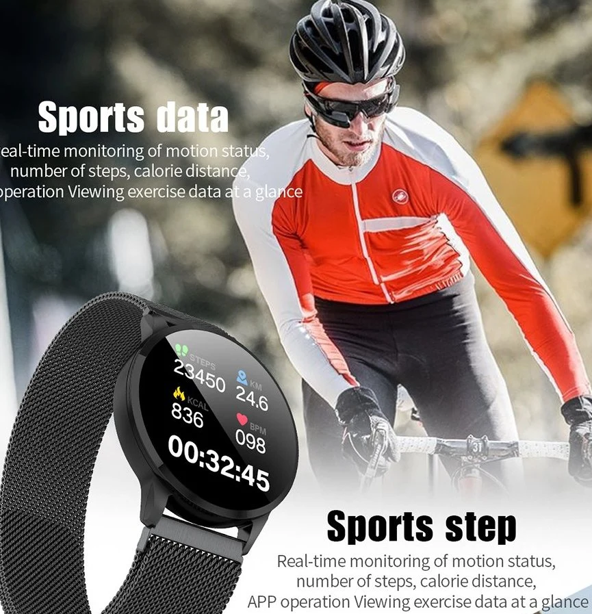 Frequência cardíaca pressão arterial Watch Sleep Health Sports Smart pulseira