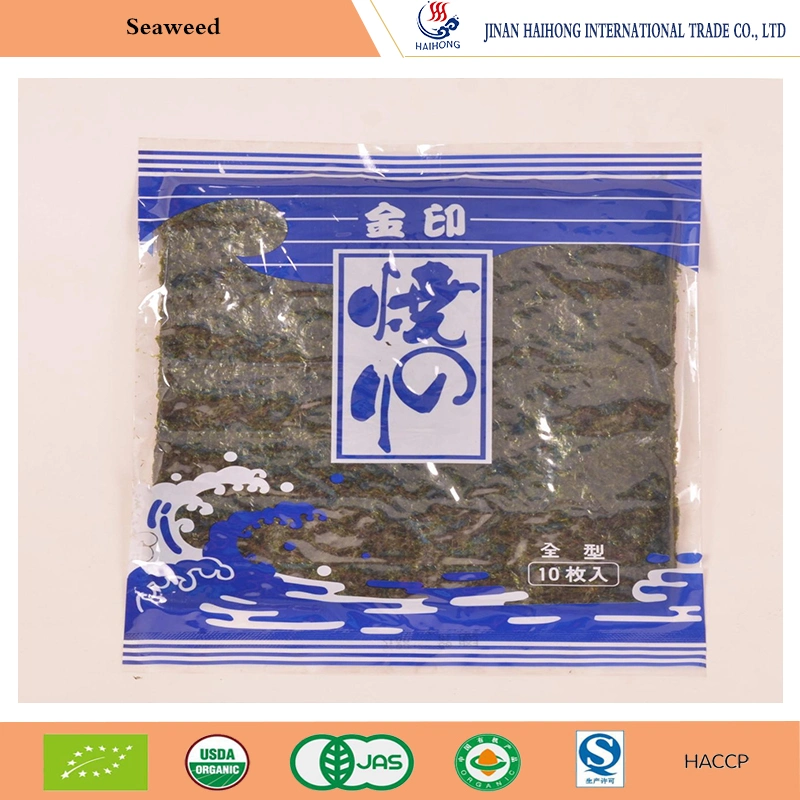 Seaweed Nori for Export, OEM Package as Customers Request